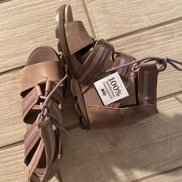 Sorel Joanie 2 Lace Sandals - Ash Brown - Picture 5 of 6